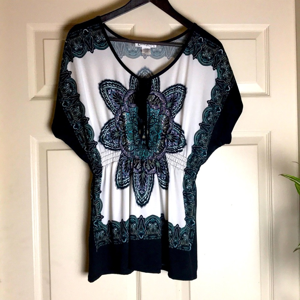 NWOT never worn boho blouse size L